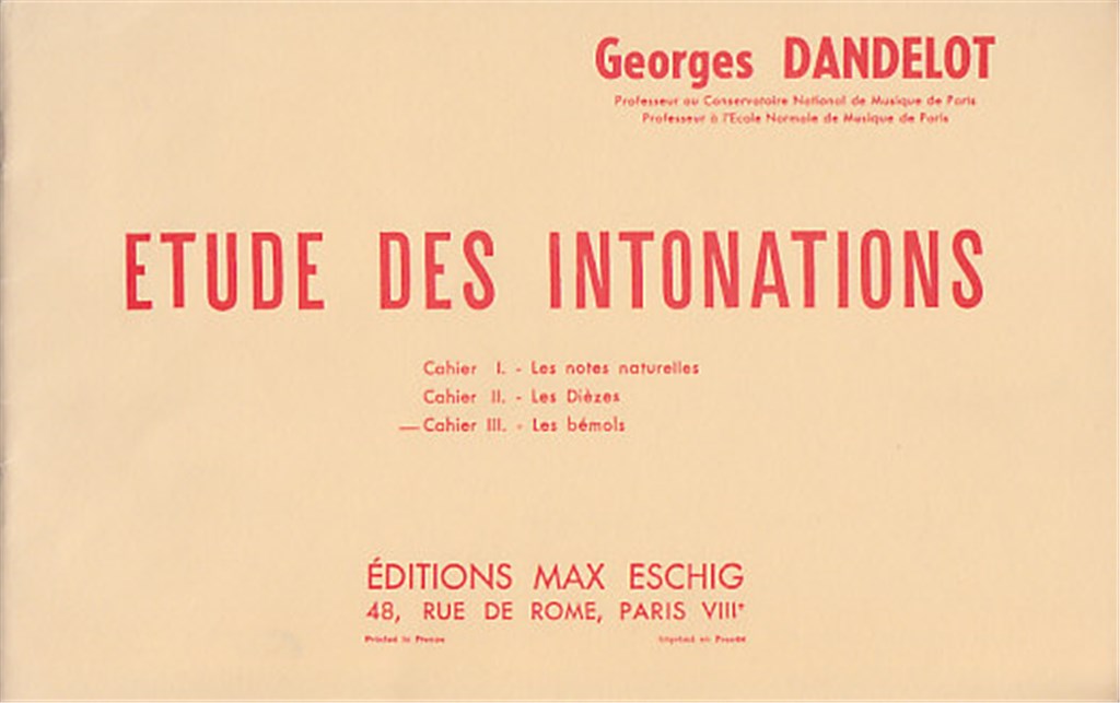 Etude Intonations C.3